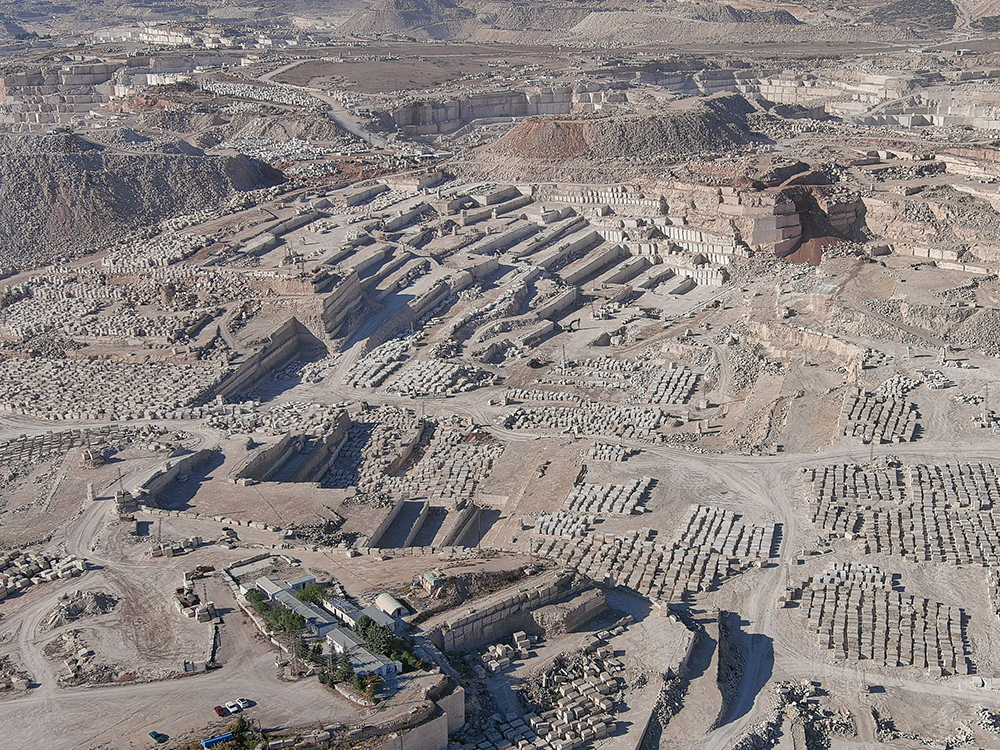 DENIZLI TRAVERTINE QUARRY